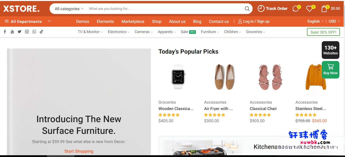 Xstore v9.5.1 Woocommerce主题 破解版-轩玮博客
